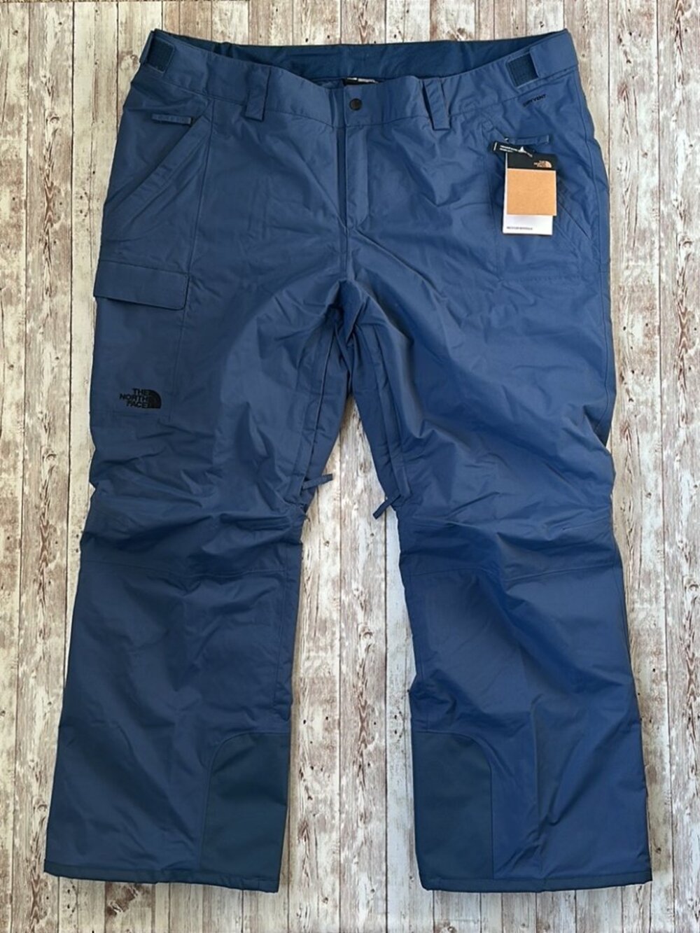 The North Face Women's Freedom Insulated Ski Pants sz XXXL Short Navy Blue Snow